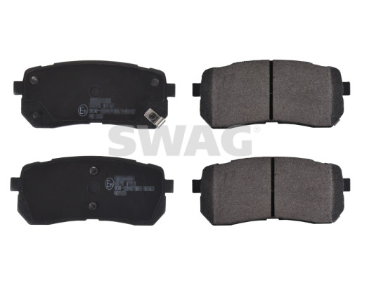 Brake Pad Set, disc brake - 33 10 6543 SWAG